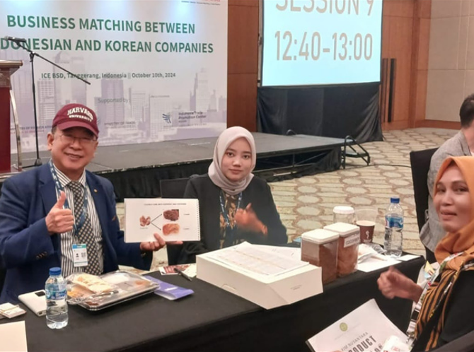 Business Matching with buyers from West Korea in Trade Expo Indonesia